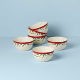 Holiday 6-Piece Dessert Bowl Set (LAST IN STOCK)